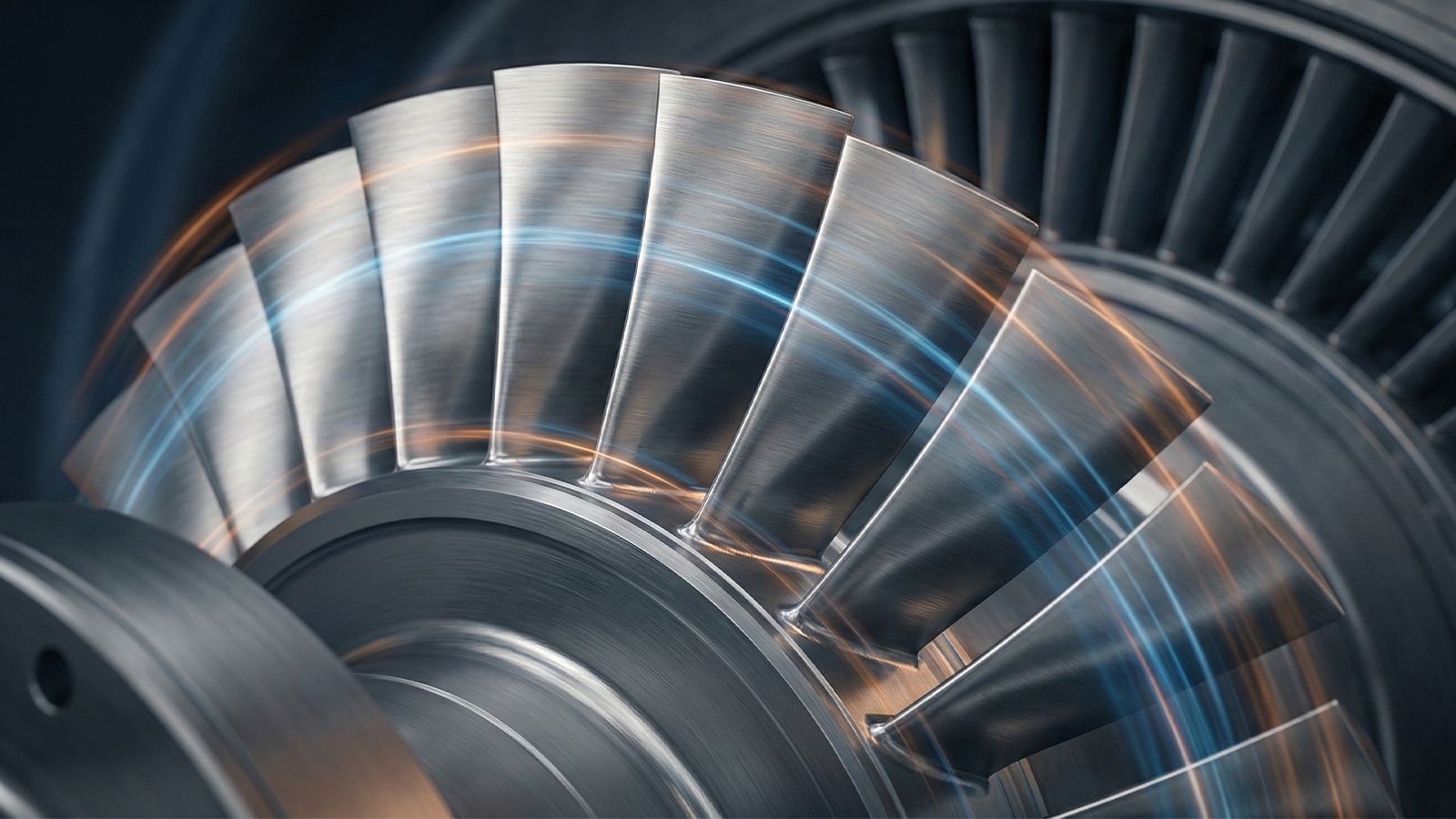 Industrial Turbine Blade In Service Industrial Turbine Blade In Service