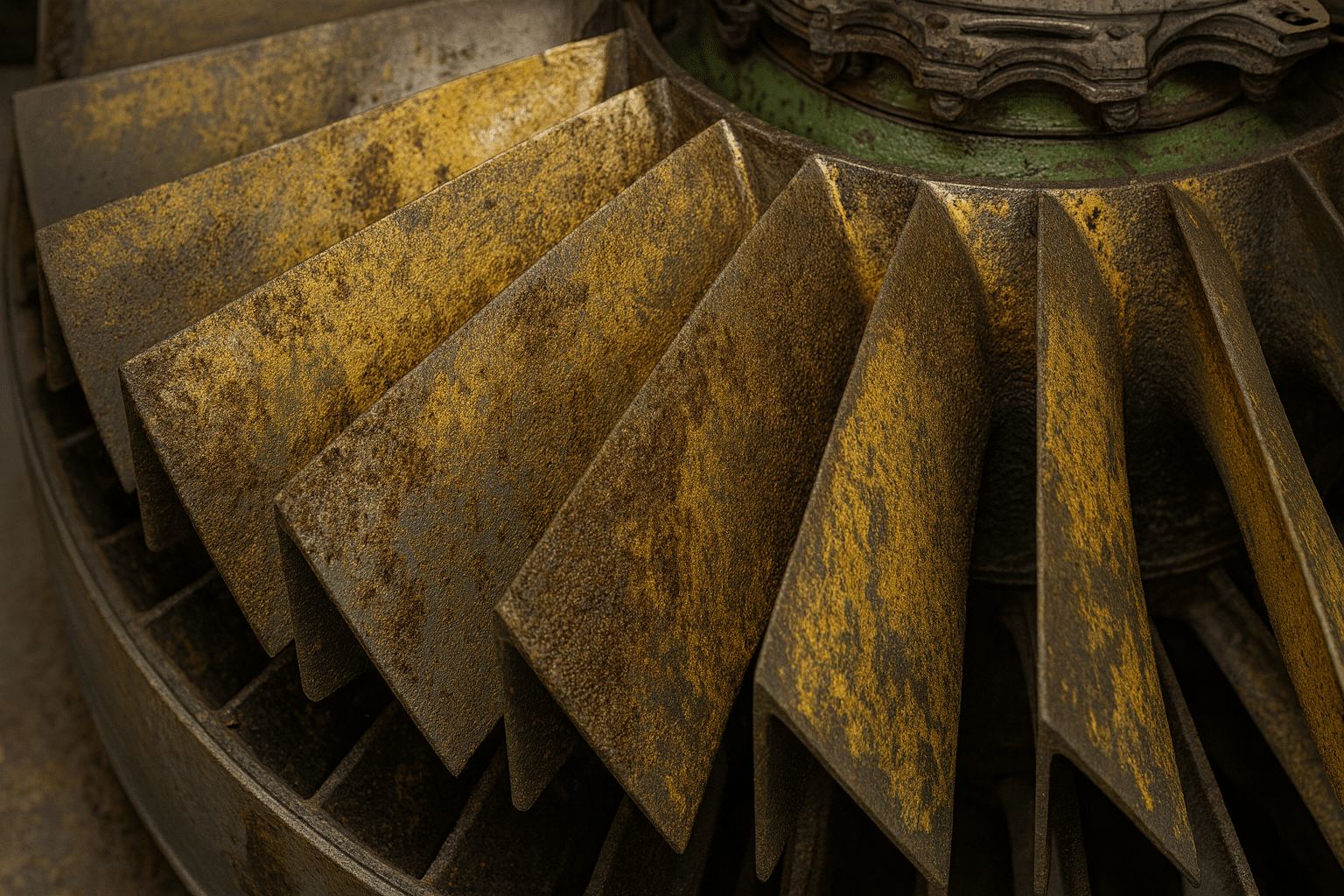 Gas Turbine Blades With Fouling Gas Turbine Blades With Fouling