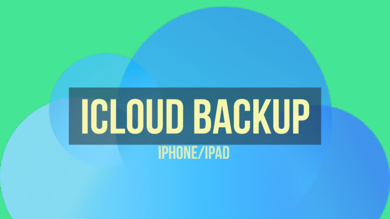 How to back up and restore iPhone or iPad with iCloud?