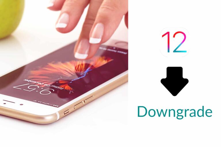 iOS 12 downgrade