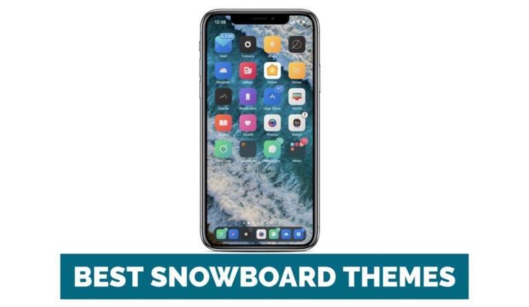 Best SnowBoard Theme for iOS 13, iOS 12
